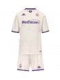 Fiorentina Moise Kean #20 Venkovní dres pro děti 2025-26 Krátký Rukáv (+ trenýrky)